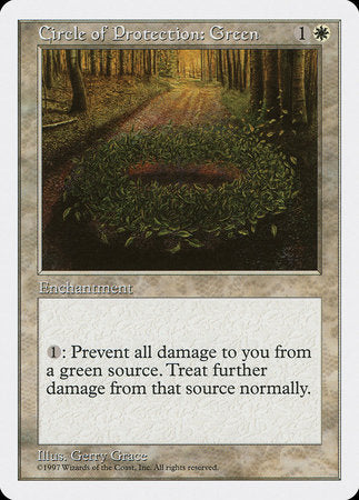 Circle of Protection: Green [Fifth Edition] | Fandemonia Ltd