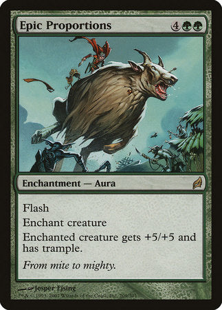 Epic Proportions [Lorwyn] | Fandemonia Ltd