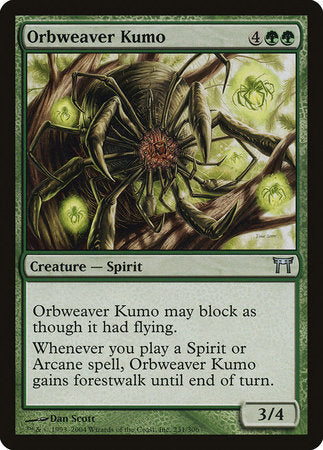 Orbweaver Kumo [Champions of Kamigawa] | Fandemonia Ltd