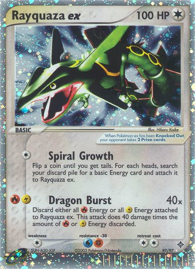 Rayquaza ex (97/97) [EX: Dragon] | Fandemonia Ltd