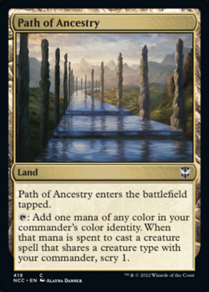 Path of Ancestry [Streets of New Capenna Commander] | Fandemonia Ltd