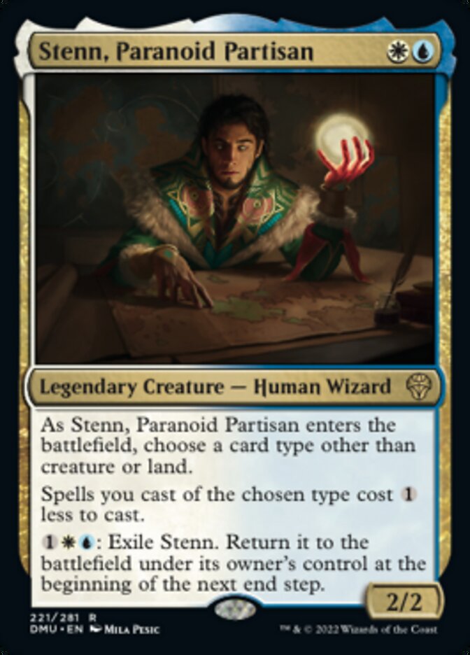 Stenn, Paranoid Partisan [Dominaria United] | Fandemonia Ltd
