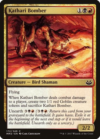Kathari Bomber [Modern Masters 2017] | Fandemonia Ltd