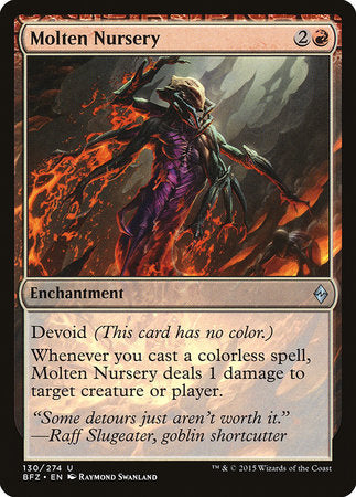 Molten Nursery [Battle for Zendikar] | Fandemonia Ltd