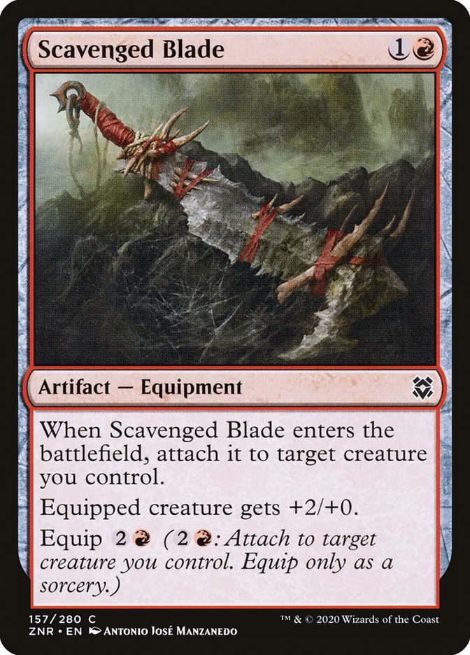 Scavenged Blade [Zendikar Rising] | Fandemonia Ltd