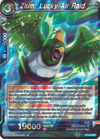 Zium, Lucky Air Raid [DB2-047] | Fandemonia Ltd