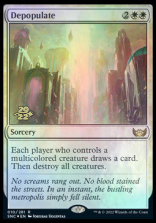 Depopulate [Streets of New Capenna Prerelease Promos] | Fandemonia Ltd
