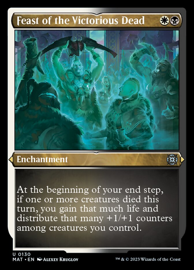 Feast of the Victorious Dead (Foil Etched) [March of the Machine: The Aftermath] | Fandemonia Ltd