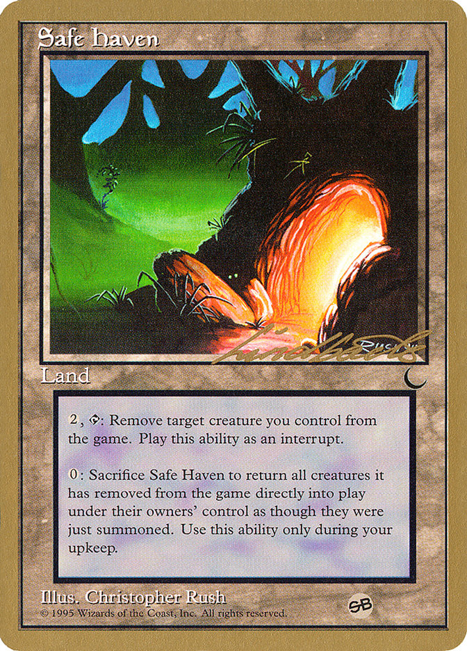 Safe Haven (Leon Lindback) (SB) [Pro Tour Collector Set] | Fandemonia Ltd