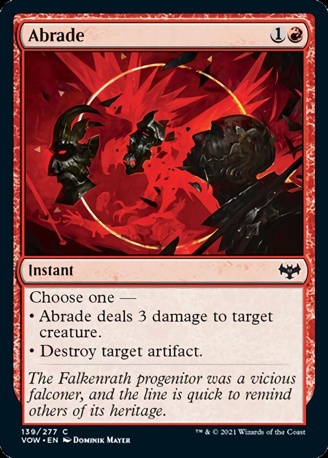 Abrade [Innistrad: Crimson Vow] | Fandemonia Ltd