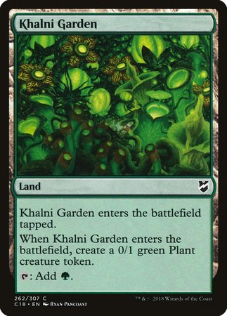 Khalni Garden [Commander 2018] | Fandemonia Ltd