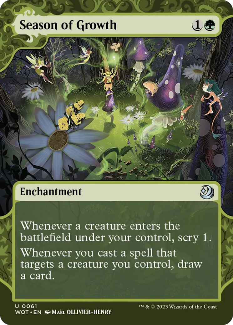 Season of Growth [Wilds of Eldraine: Enchanting Tales] | Fandemonia Ltd