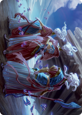 Guardians of Oboro Art Card [Kamigawa: Neon Dynasty Art Series] | Fandemonia Ltd