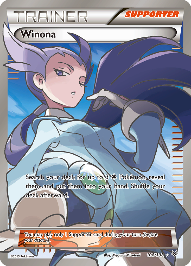 Winona (108/108) [XY: Roaring Skies] | Fandemonia Ltd