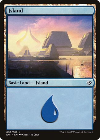 Island (98) [Archenemy: Nicol Bolas] | Fandemonia Ltd