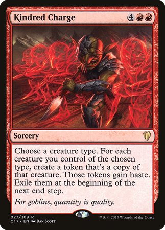 Kindred Charge [Commander 2017] | Fandemonia Ltd