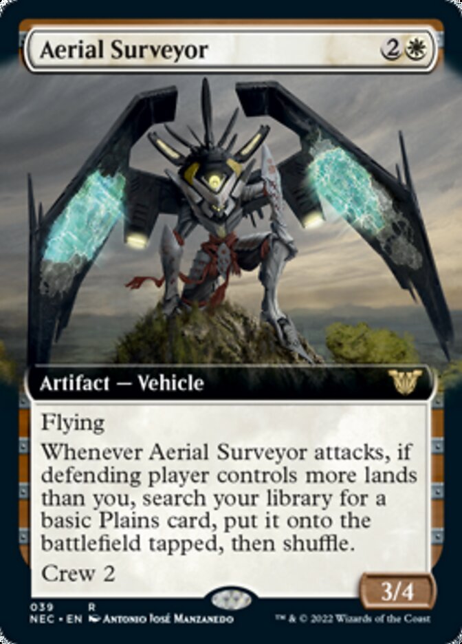 Aerial Surveyor (Extended) [Kamigawa: Neon Dynasty Commander] | Fandemonia Ltd