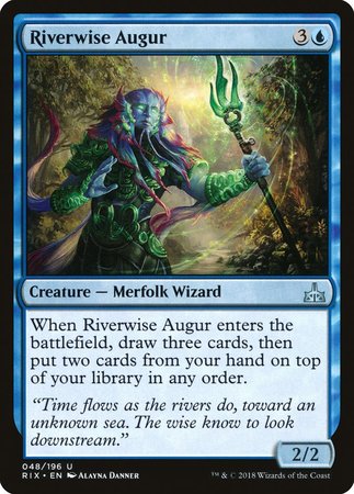 Riverwise Augur [Rivals of Ixalan] | Fandemonia Ltd