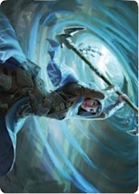 Sea Gate Stormcaller Art Card [Zendikar Rising Art Series] | Fandemonia Ltd