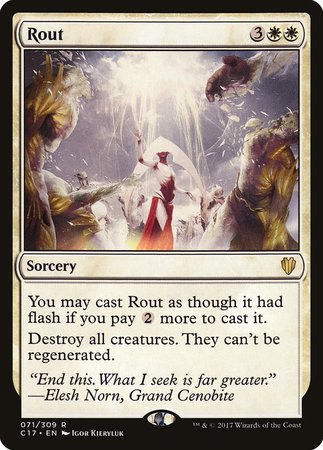 Rout [Commander 2017] | Fandemonia Ltd