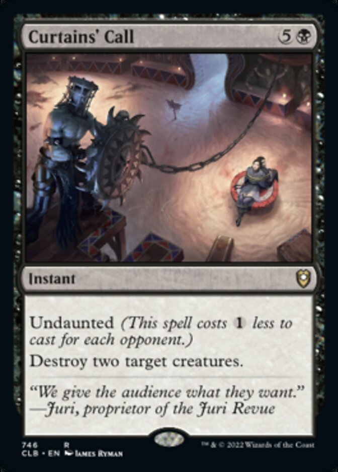 Curtains' Call [Commander Legends: Battle for Baldur's Gate] | Fandemonia Ltd