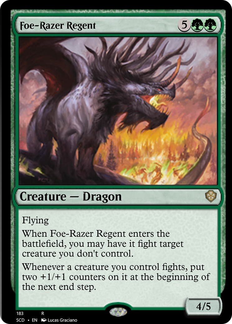 Foe-Razer Regent [Starter Commander Decks] | Fandemonia Ltd