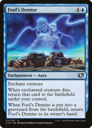 Fool's Demise [Commander 2014] | Fandemonia Ltd