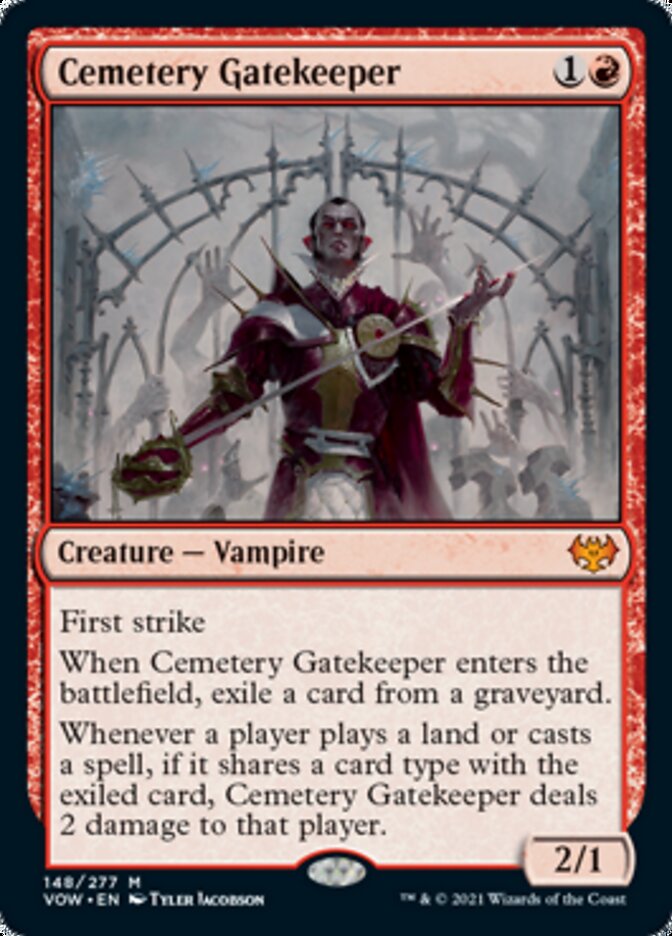 Cemetery Gatekeeper [Innistrad: Crimson Vow] | Fandemonia Ltd