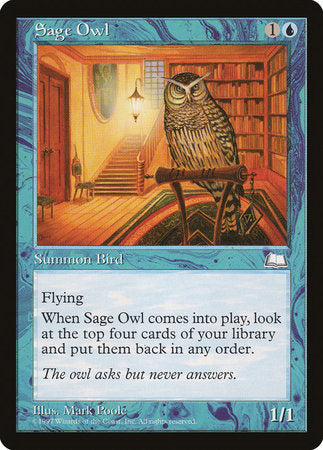 Sage Owl [Weatherlight] | Fandemonia Ltd