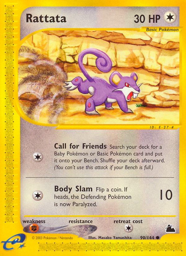 Rattata (90/144) [Skyridge] | Fandemonia Ltd