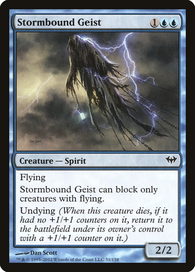Stormbound Geist [Dark Ascension] | Fandemonia Ltd