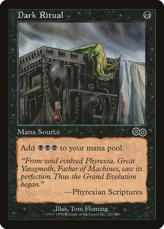 Dark Ritual [Urza's Saga] | Fandemonia Ltd