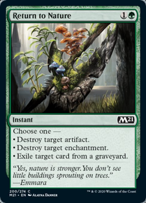Return to Nature [Core Set 2021] | Fandemonia Ltd