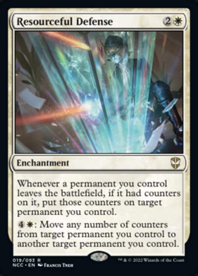 Resourceful Defense [Streets of New Capenna Commander] | Fandemonia Ltd