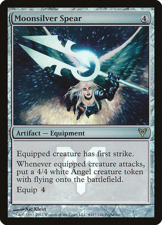 Moonsilver Spear [Avacyn Restored Promos] | Fandemonia Ltd