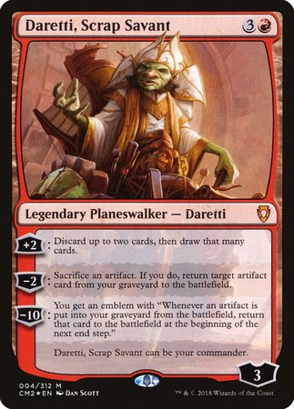 Daretti, Scrap Savant [Commander Anthology Volume II] | Fandemonia Ltd