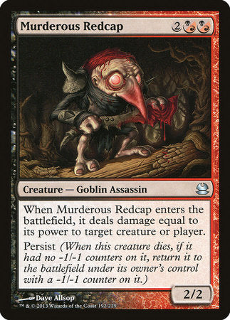 Murderous Redcap [Modern Masters] | Fandemonia Ltd