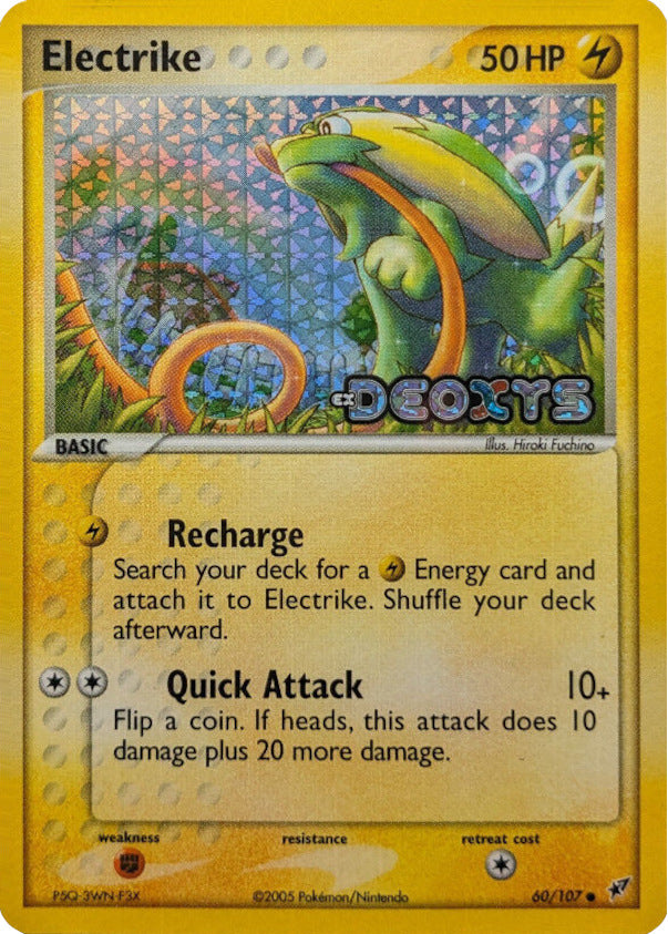 Electrike (60/107) (Stamped) [EX: Deoxys] | Fandemonia Ltd