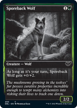 Sporeback Wolf [Innistrad: Double Feature] | Fandemonia Ltd