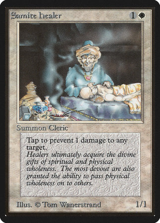 Samite Healer [Limited Edition Beta] | Fandemonia Ltd