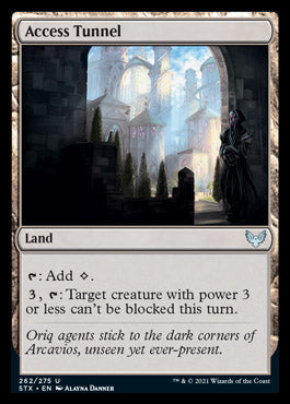 Access Tunnel [Strixhaven: School of Mages] | Fandemonia Ltd