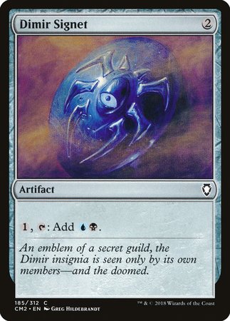Dimir Signet [Commander Anthology Volume II] | Fandemonia Ltd