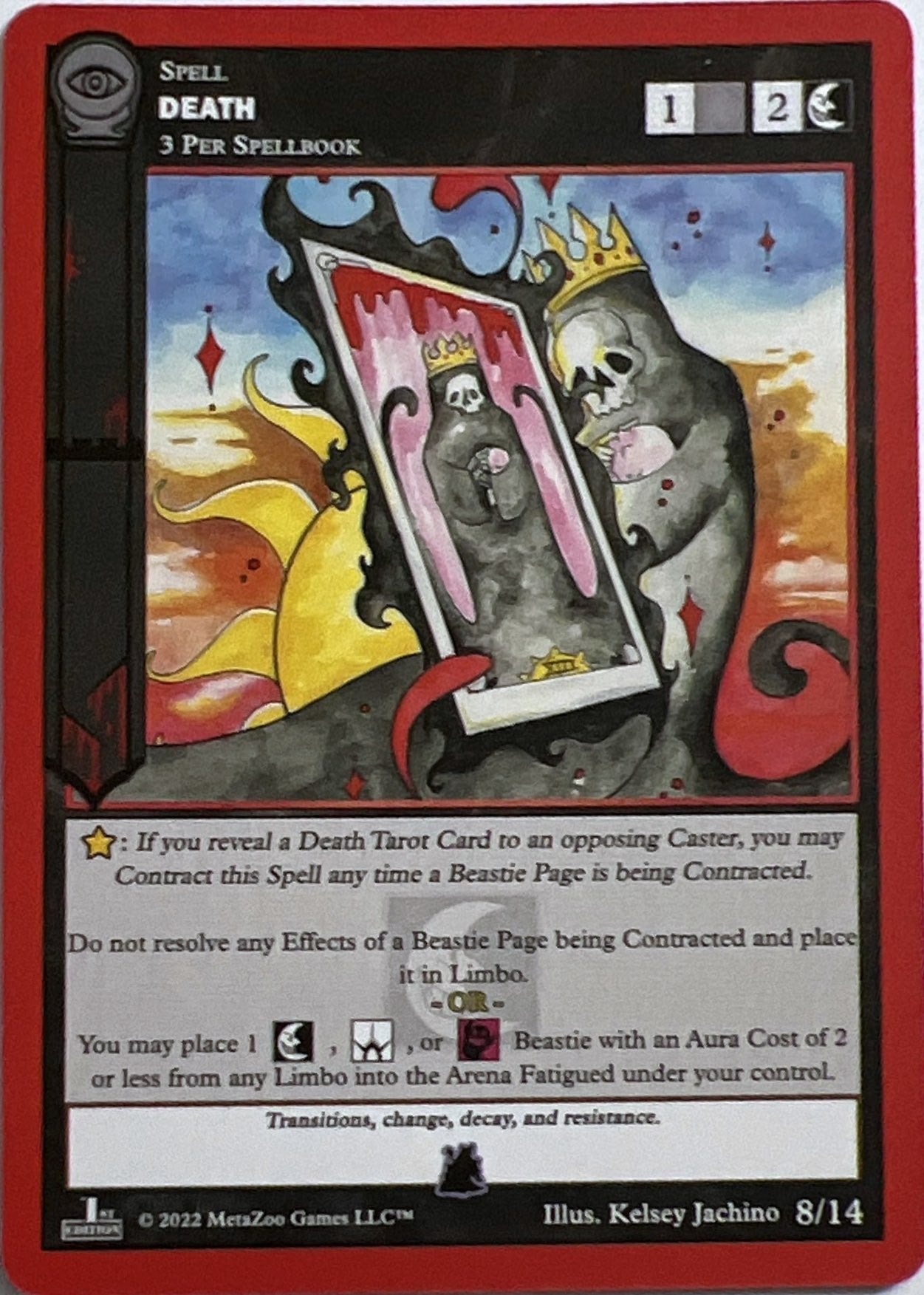 Death [Seance: First Edition Release Event Deck] | Fandemonia Ltd