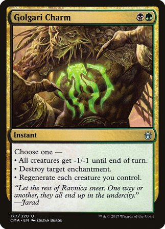 Golgari Charm [Commander Anthology] | Fandemonia Ltd