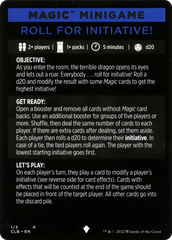 Roll for Initiative! (Magic Minigame) [Commander Legends: Battle for Baldur's Gate Minigame] | Fandemonia Ltd