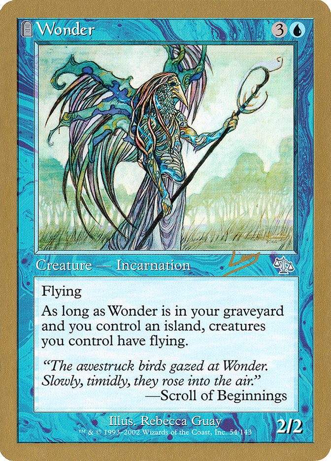 Wonder (Raphael Levy) [World Championship Decks 2002] | Fandemonia Ltd