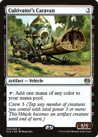 Cultivator's Caravan [Kaladesh Promos] | Fandemonia Ltd