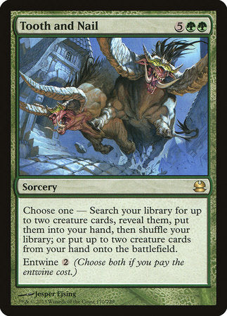 Tooth and Nail [Modern Masters] | Fandemonia Ltd