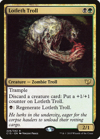 Lotleth Troll [Commander 2015] | Fandemonia Ltd