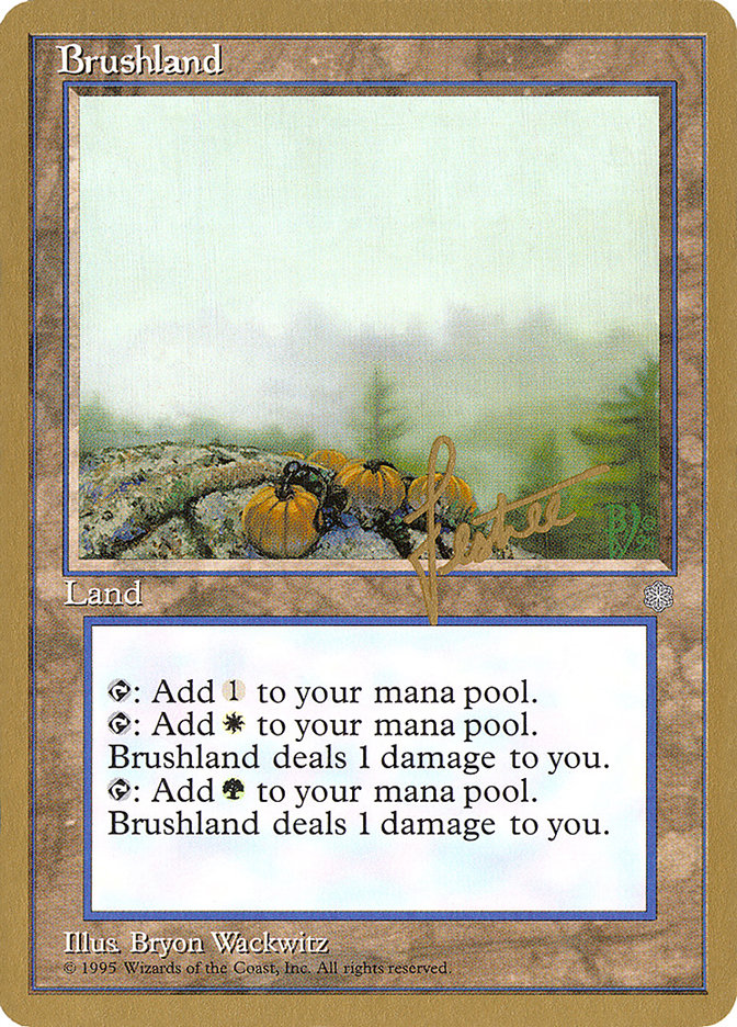 Brushland (Bertrand Lestree) [Pro Tour Collector Set] | Fandemonia Ltd